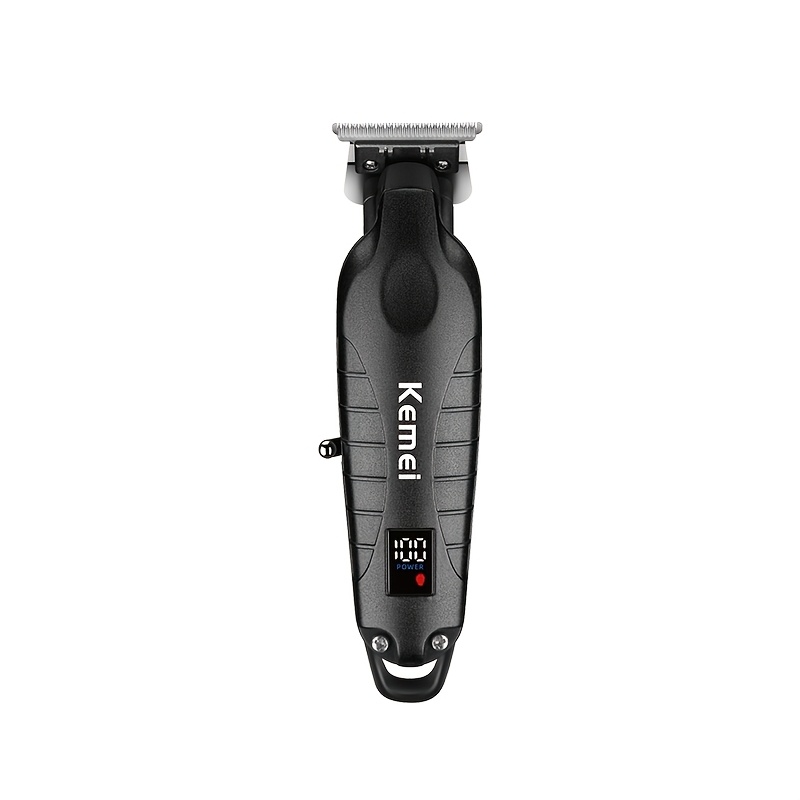 Kemei 2293 Hair Trimmer - 0 Gapped Carving Clipper For Professional End