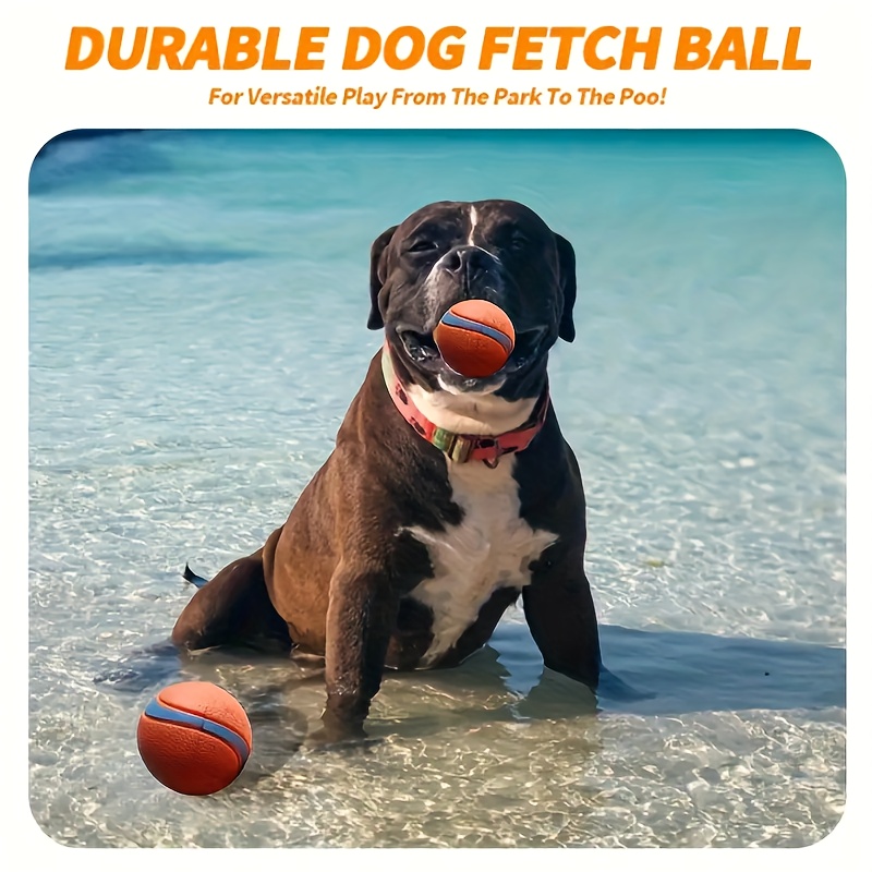 Bite-Resistant Extra-Large Dog Toy, Non-Toxic Rubber Ball