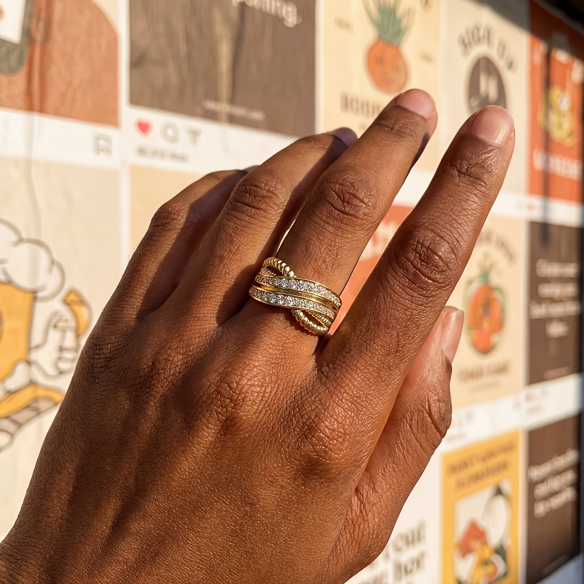Women's Sleekly Designed Elegant Ring, Perfect for All Seasons