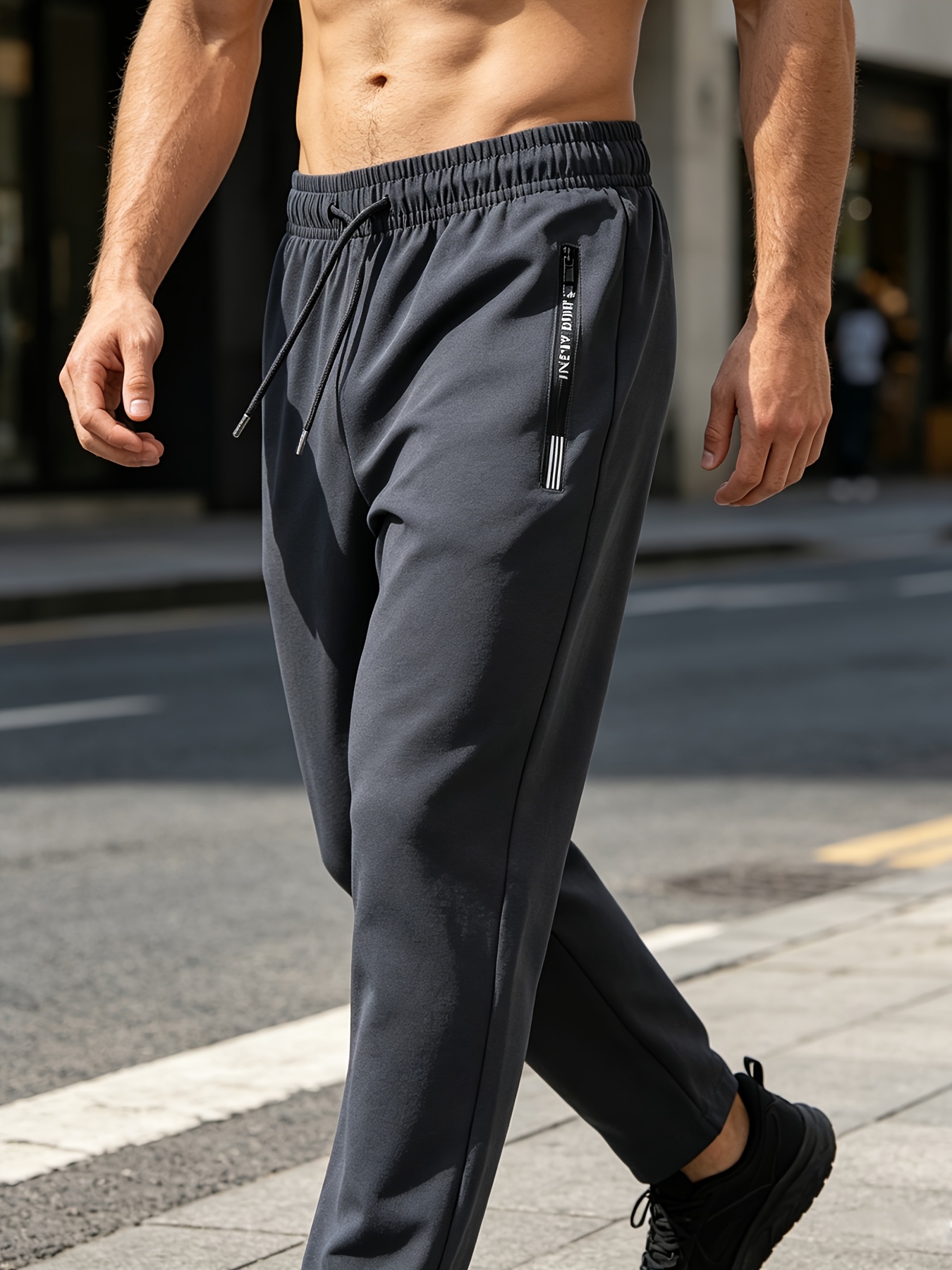 pantalones para hombre   calidad | juego de 3 piezas de pantalones elásticos, cómodos y de moda para hombre, pantalones de chándal casuales para hombre, esenciales para deportes   y hombres a  , para gimnasio