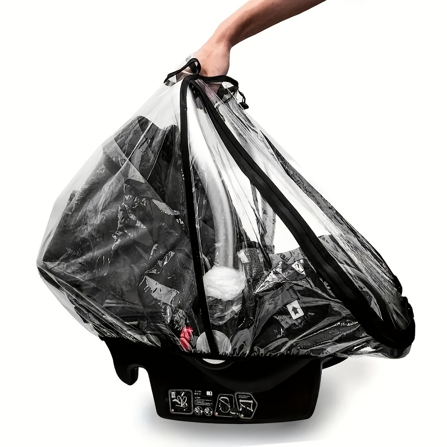 Baby Stroller , Travel Breathable Windproof, Rainproof, Waterproof, Snowproof, Dust Cover With U-shaped Zipper Door And Side Ventilation, Winter Warm
