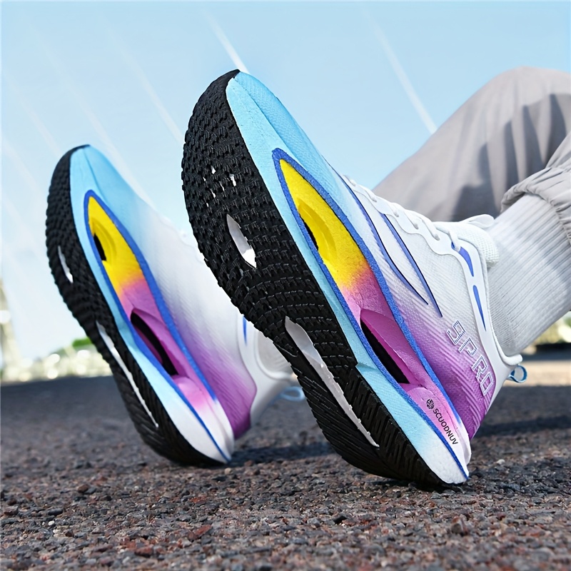Hot Double Layer Carbon Plate Running Sports Shoes Odor-Resistant Anti-Slip Hiking Boots Invisible Height Increasing Men'S British Style Men'S Thick Sole Outdoor Motorcycle Boots Sports Men'S Shoes