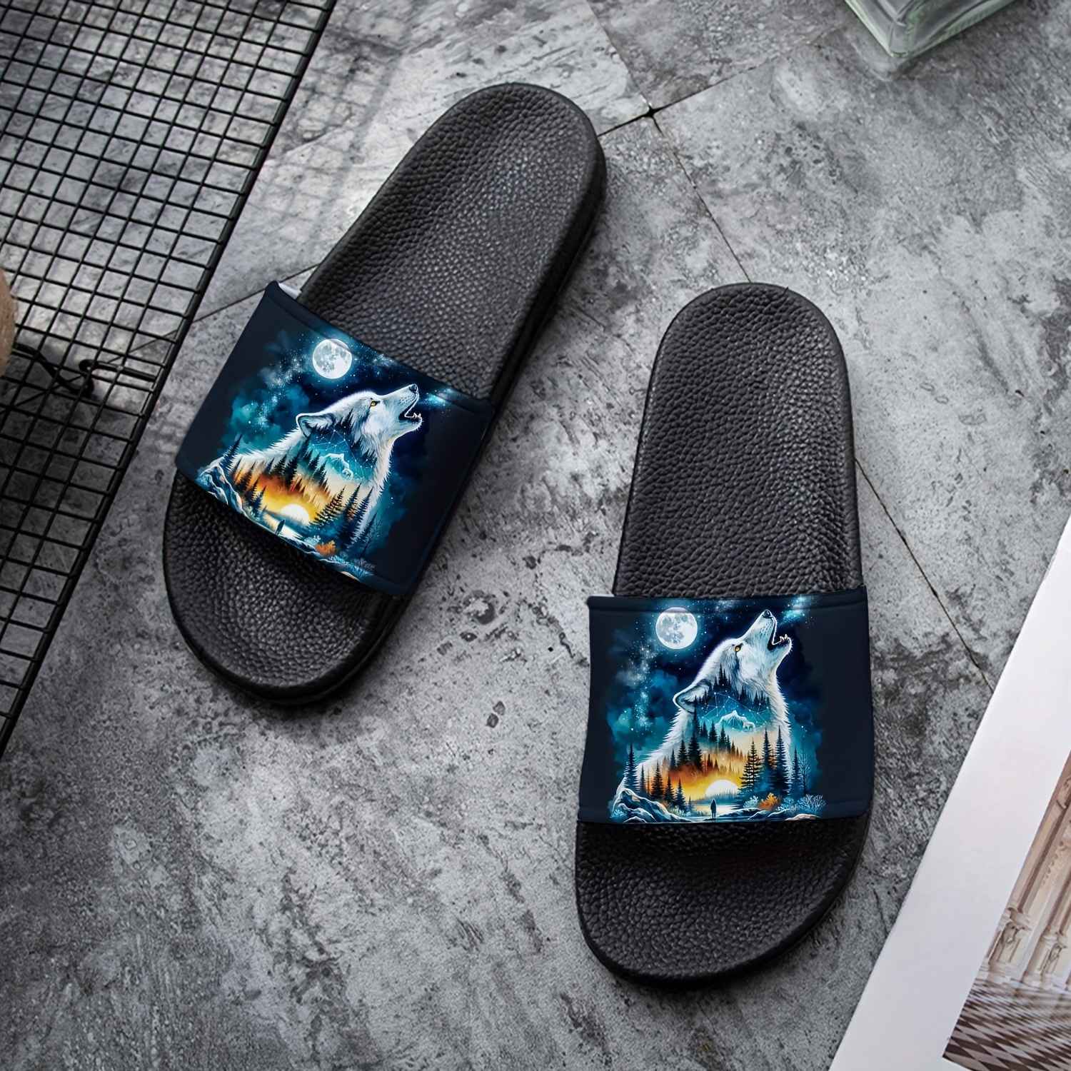 zapatillas verano mujer en pvc diseño luz luna Temu Spain