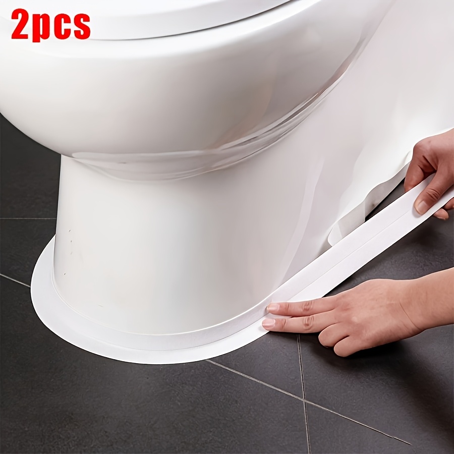 TEMU 2 Rolls Of Sealing Tape For Kitchen And Bathroom, Easy To Cut For Sealing Corners, Sinks, Toilets, And Bathtub Edges,, Moisture-proof,
