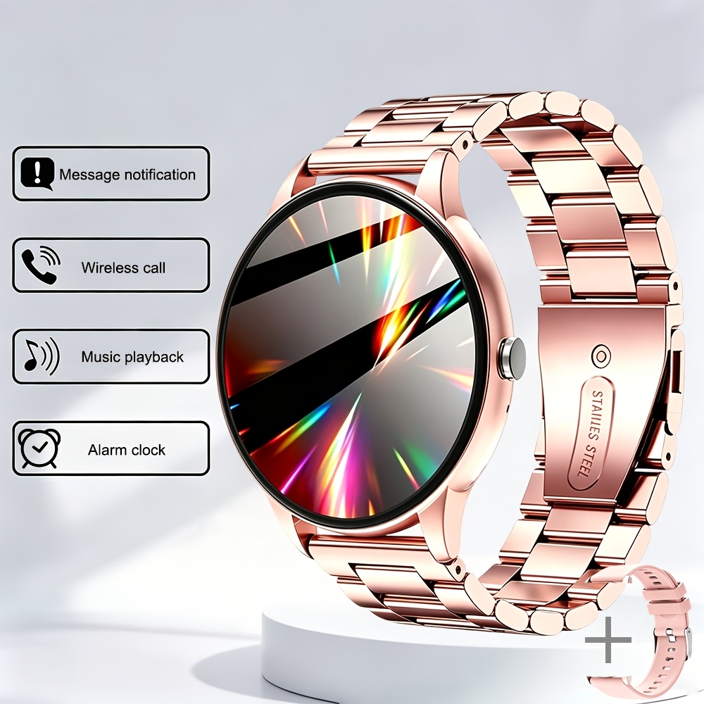 High Definition Color Screen Smartwatch with Wireless Calling & Notifications