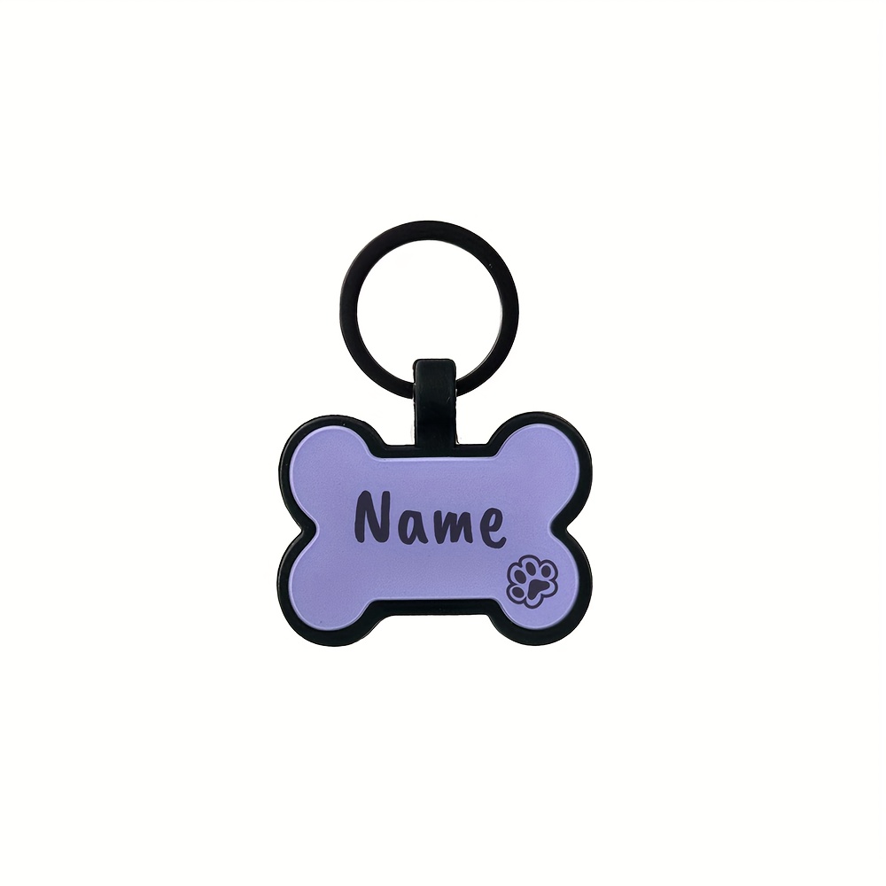 TEMU Customizable Pet Id Tags With Free Engraving, Designed To Prevent Loss. Personalized Tags Make For A Unique Gift For Your Pet