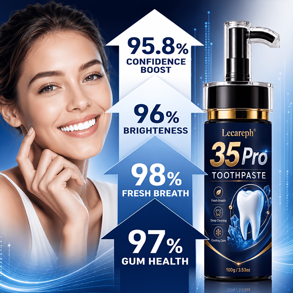 Lecareph Toothpaste with Niacinamide & Hydroxyapatite