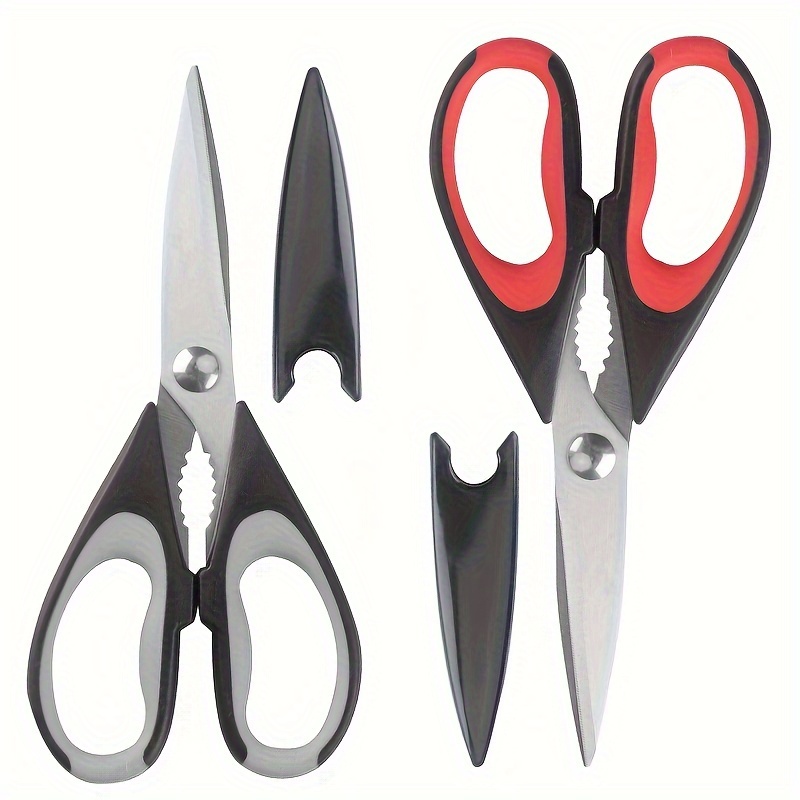 

Brodark 2-pack, Kitchen Scissors All Heavy Duty Meat Poultry Shears, Dishwasher Cooking Scissors Stainless Steel Utility Scissors