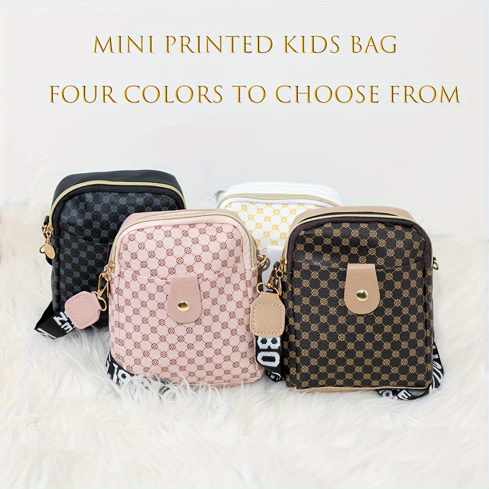 

1pc Girl's Mini Vertical Shoulder Crossbody Small Bag