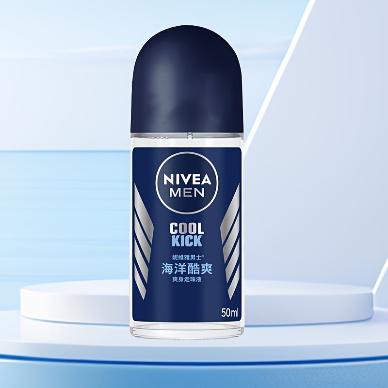 

Nivea Cool Kick Roll-on Deodorant - Unisex, Fresh Scent, Underarm Odor Cover & Refreshing Body Mist Desodorante Intimo Vajinal