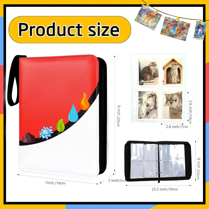 400 900 pockets trading card binder sleeves sport binder - Temu Mauritius 400 900 pockets trading card binder sleeves sport binder - Temu Mauritius