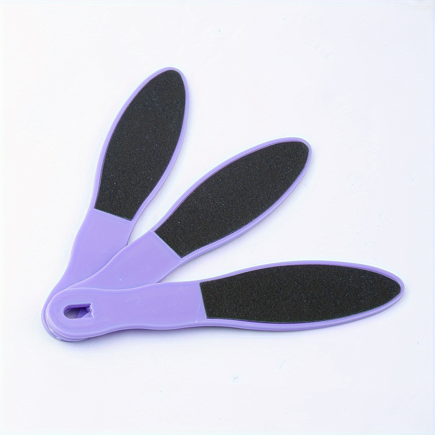Megia 3pcs Dual-sided Foot File - Callus & Dead Skin Remover, Reusable Pedicure Tool For Smooth Feet, Ideal For Cracked Heels, Exfoliating, Foot Brush