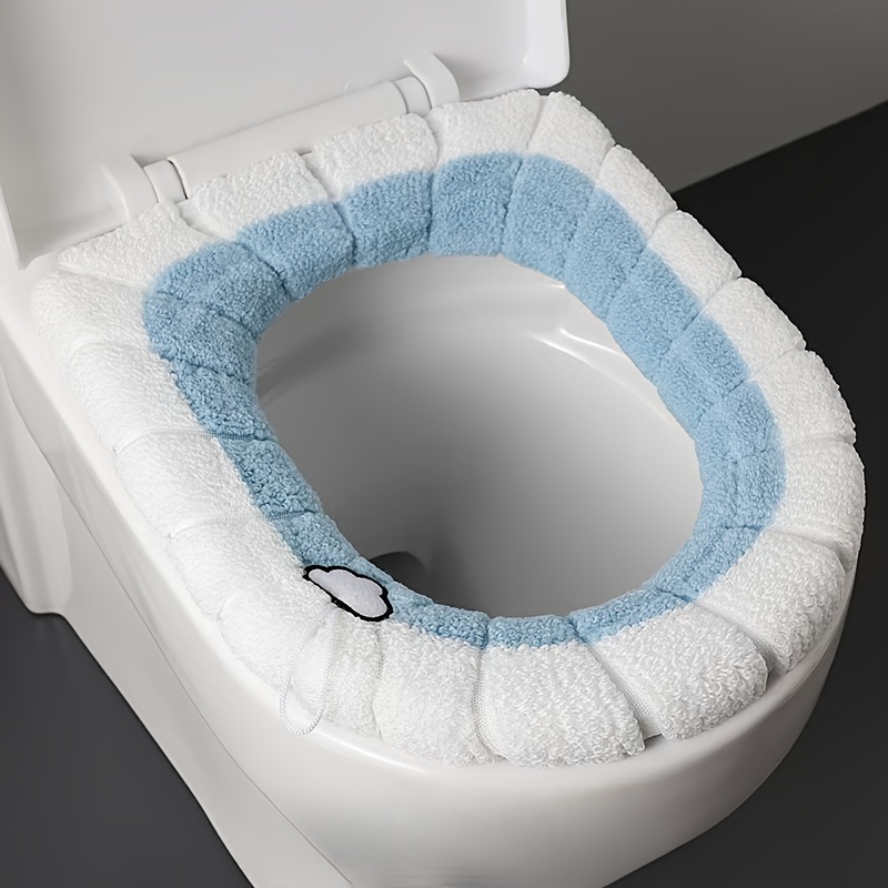 E-shop Universeller Toilettensitzbezug für alle Jahreszeiten, fleckenabweisend, niedlich, warm, mit Schlaufe, -Kissen