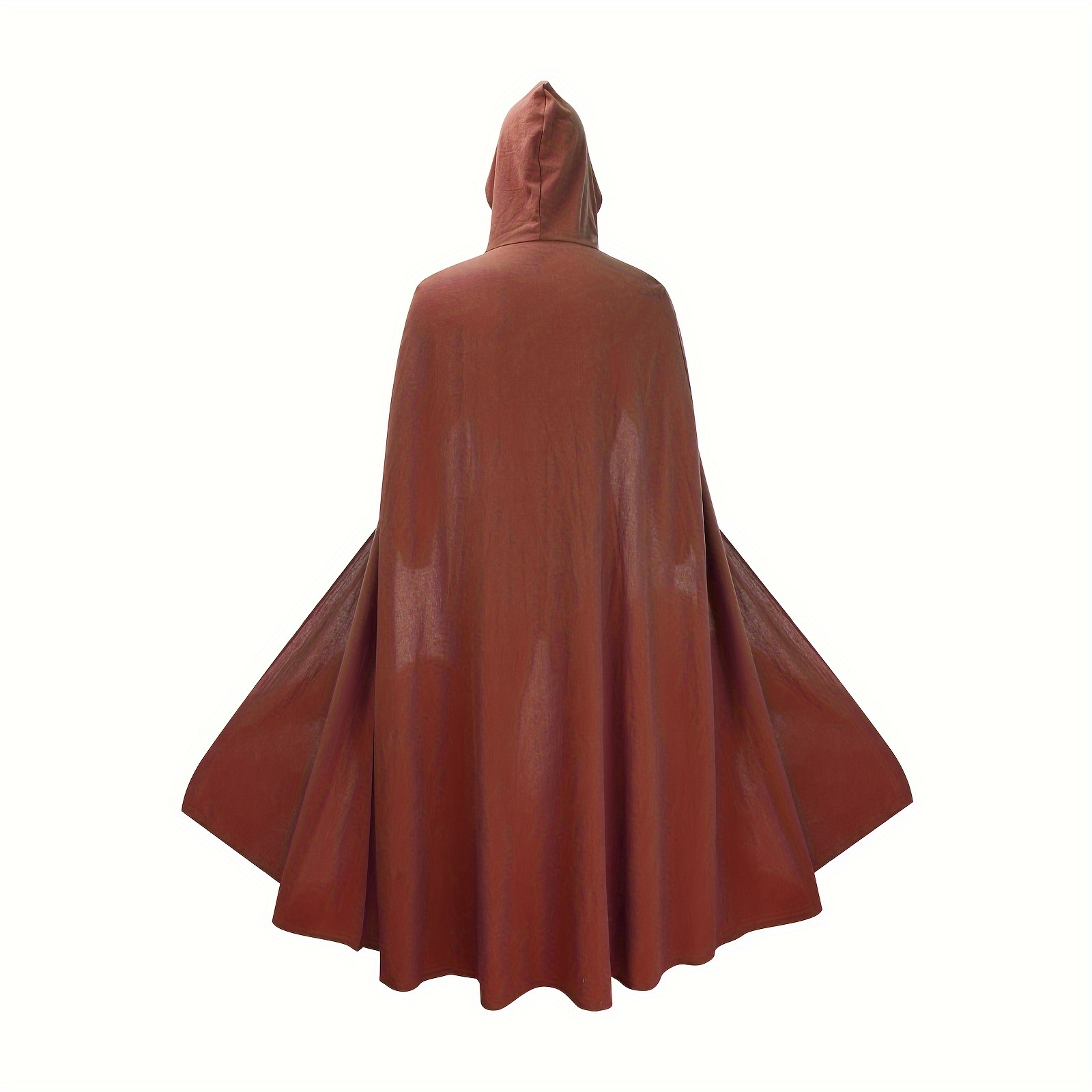 Tunique médiévale et cape à capuche Reconstitution Hommes Cosplay