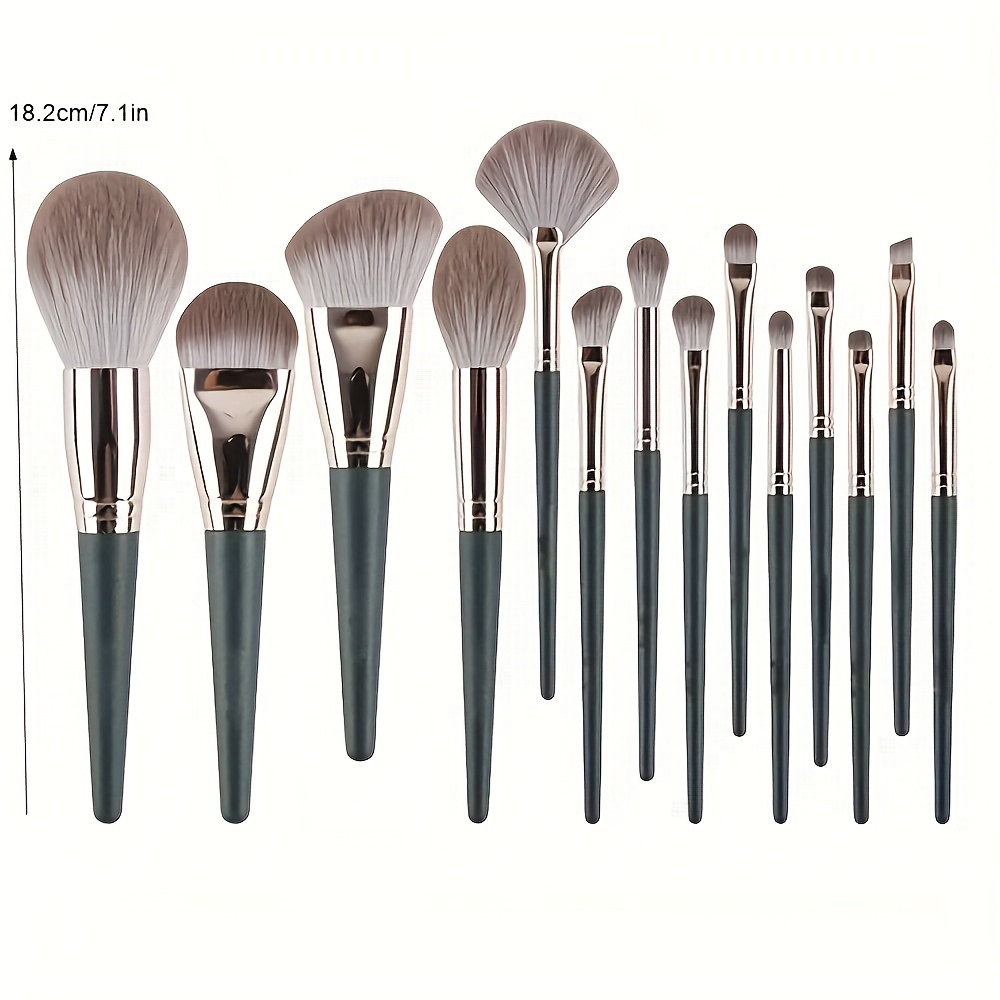   14pcs     set   emerald    es for     eye     for foundation      