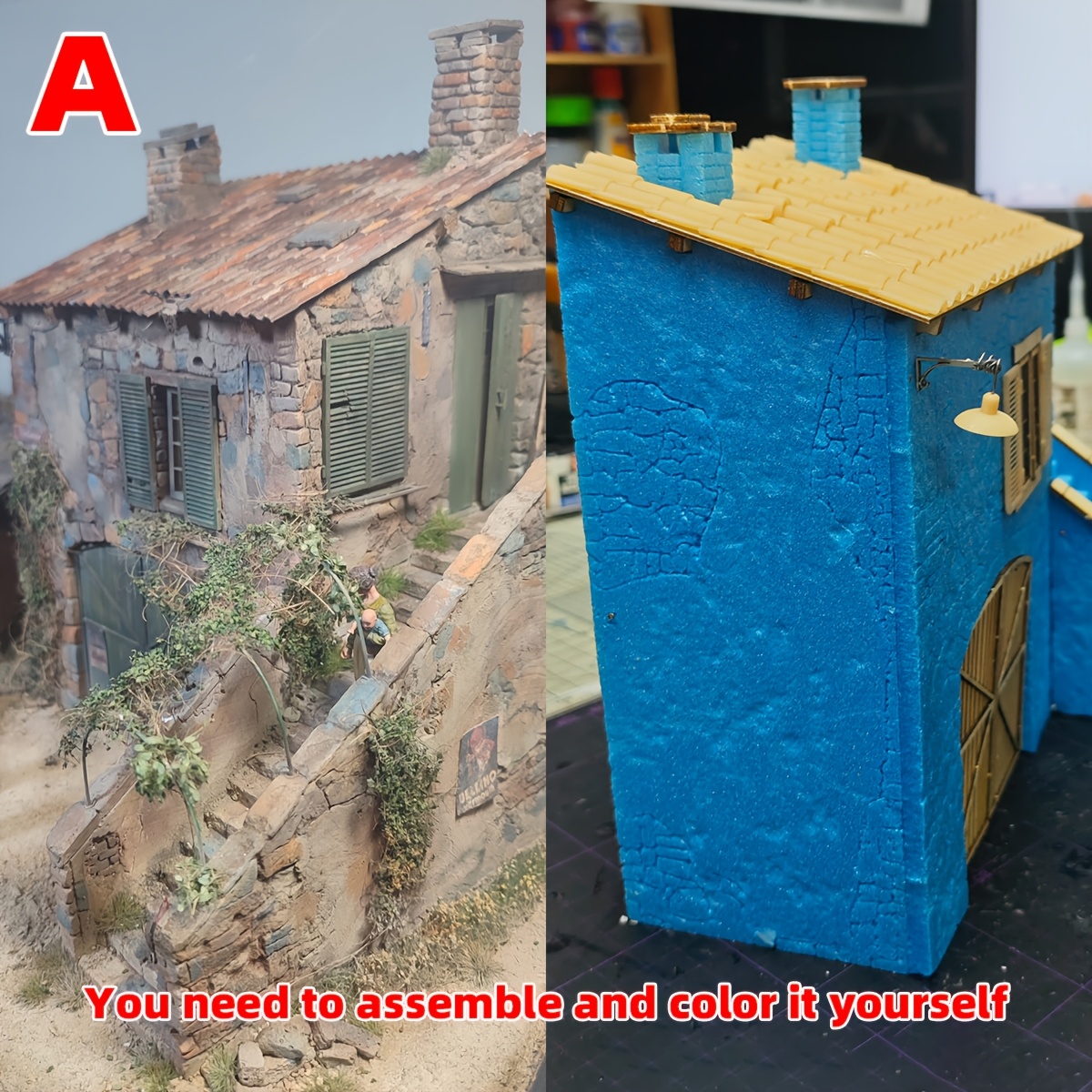 Assembly Architectural Model Rural Area Residence