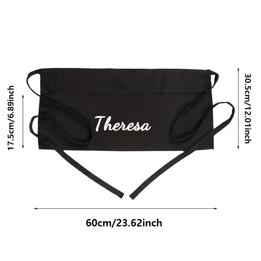 E-shop Personalisierte Schürzen, die mit Namen personalisiert werden können, geeignet für Küchen zu Hause, Kochschürzen, Server-Uniformen,