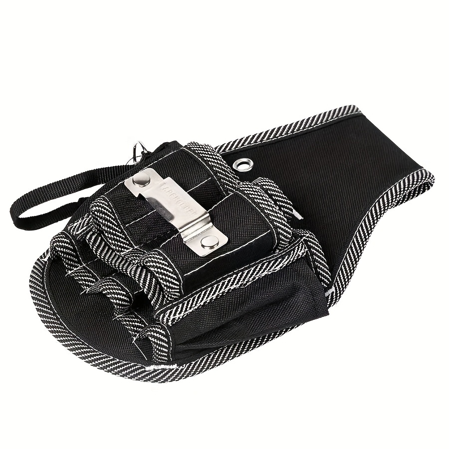 Multifunctional Tool Bag Nylon Fabric Tool Belt Screwdriver Kit Holder Tool Bag Pocket Pouch Bag Electrician Waist