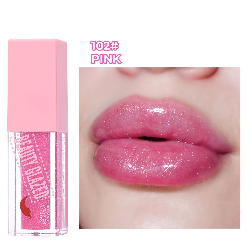Image of 8 Colors Of Tinted Lip Oil, Rich In Chili Elements, Create Plump Lips, Natural And Long-lasting, Waterproof , Create Sexy And Lips