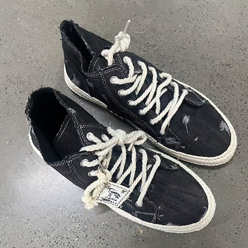 TEMU Men's Skate Shoes High Top Breathable Fashion Soft Sole Soft Retro Versatile Casual ' Sneakers Athletic Shoes Outdoor Sneakers