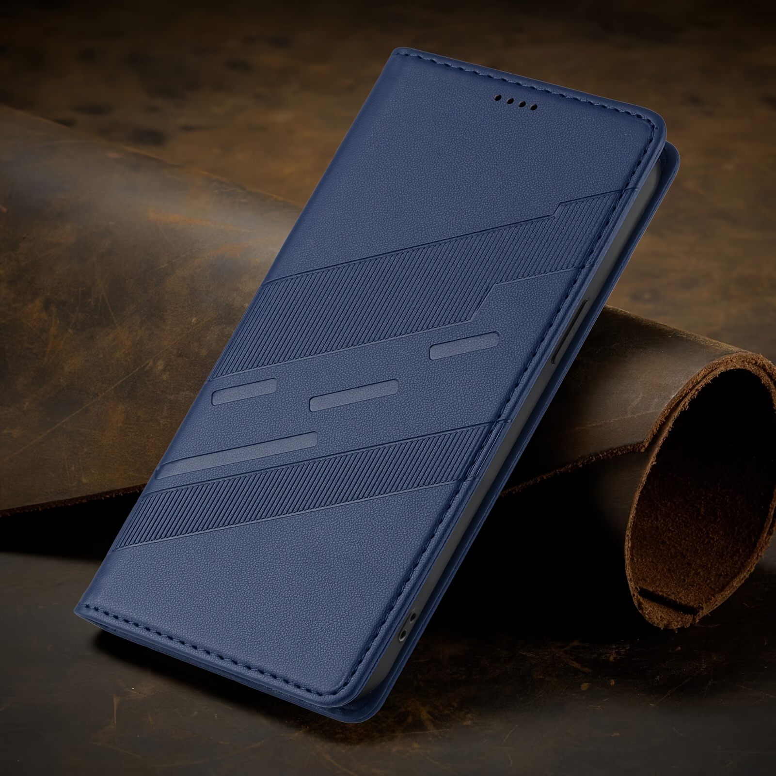 Jasonyu Cover per Huawei Mate 20 Pro Flip Custodia in Pelle PU, Cover a Libro Portafoglio, Funzione Supporto, Magnetica, Slot Schede, TPU Bumper Caso Custodia per Mate 20 Pro (Blu