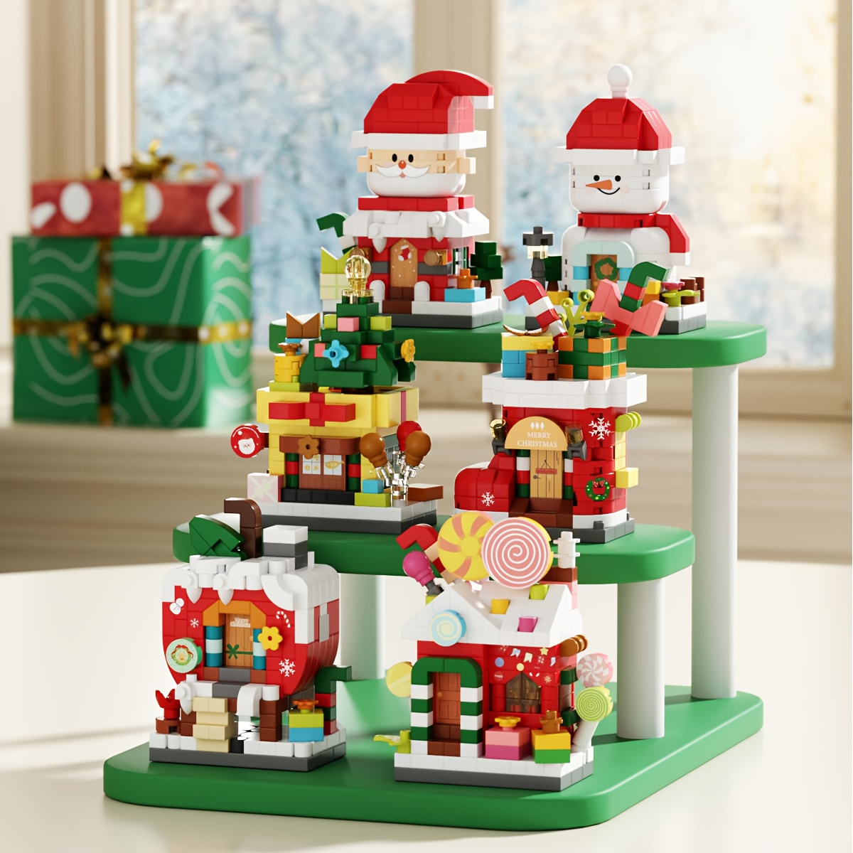 Large Model Bricks Building Blocks for Creative Play