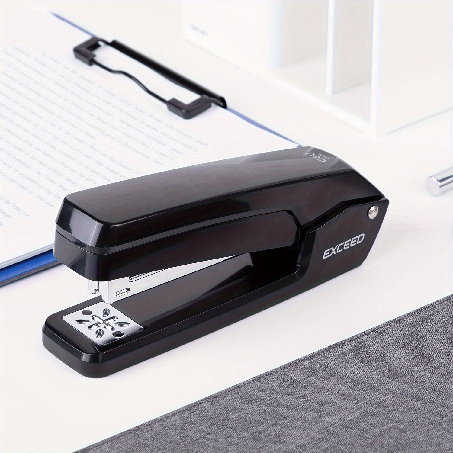 Rotate Desktop Stapler Set 3 Swing Arm Swivel Staplers - Temu