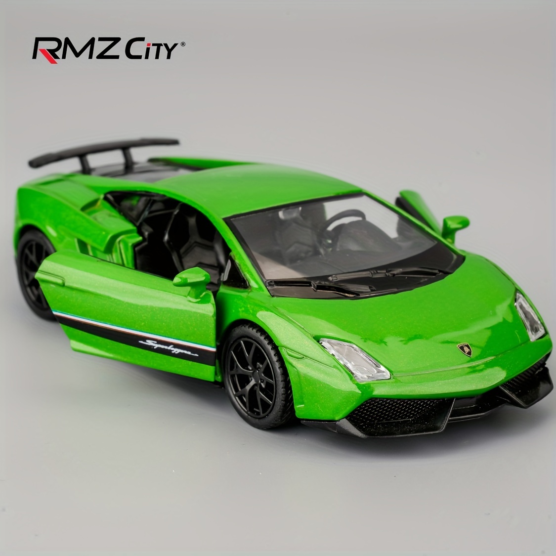 

Rmz City 1/36 Scale Diecast Model Toy Cars Metal Alloy Childrens Vehicles, Pull Back , Collection, Kids Toys For Boys Gifts, Green