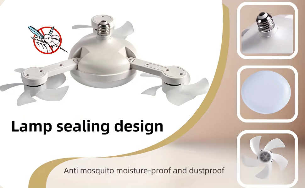 2025 new ceiling fan light with angle adjustment dimming for color temperature three wind and a timing night light mode suitable for living such as family kitchens living rooms bedrooms bars and shops Product details 5