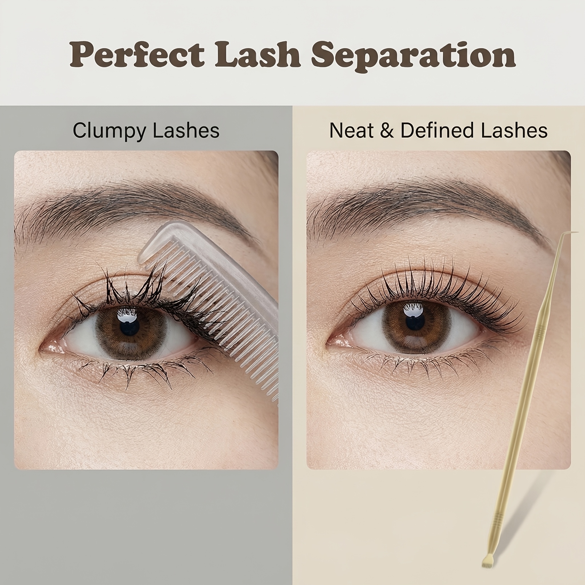 2pcs Eyelash Perming Lash Lift Tool Set
