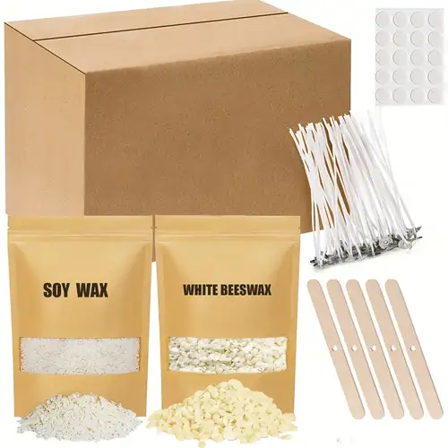 Portacandele In Legno - 200 Pezzi Per Stoppini | Per Candele Fatte In Casa | Accessori DIY - Foto 2