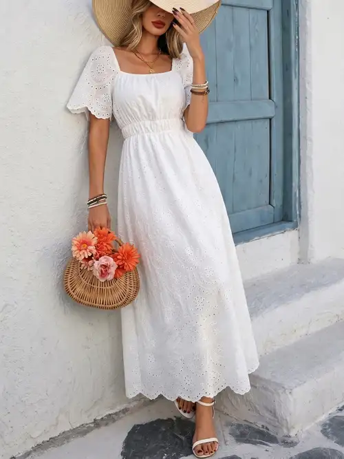 white lace dress malaysia Muslim Malaysia Indonesia Hollow Lace Dress Abuadnan Online Store
