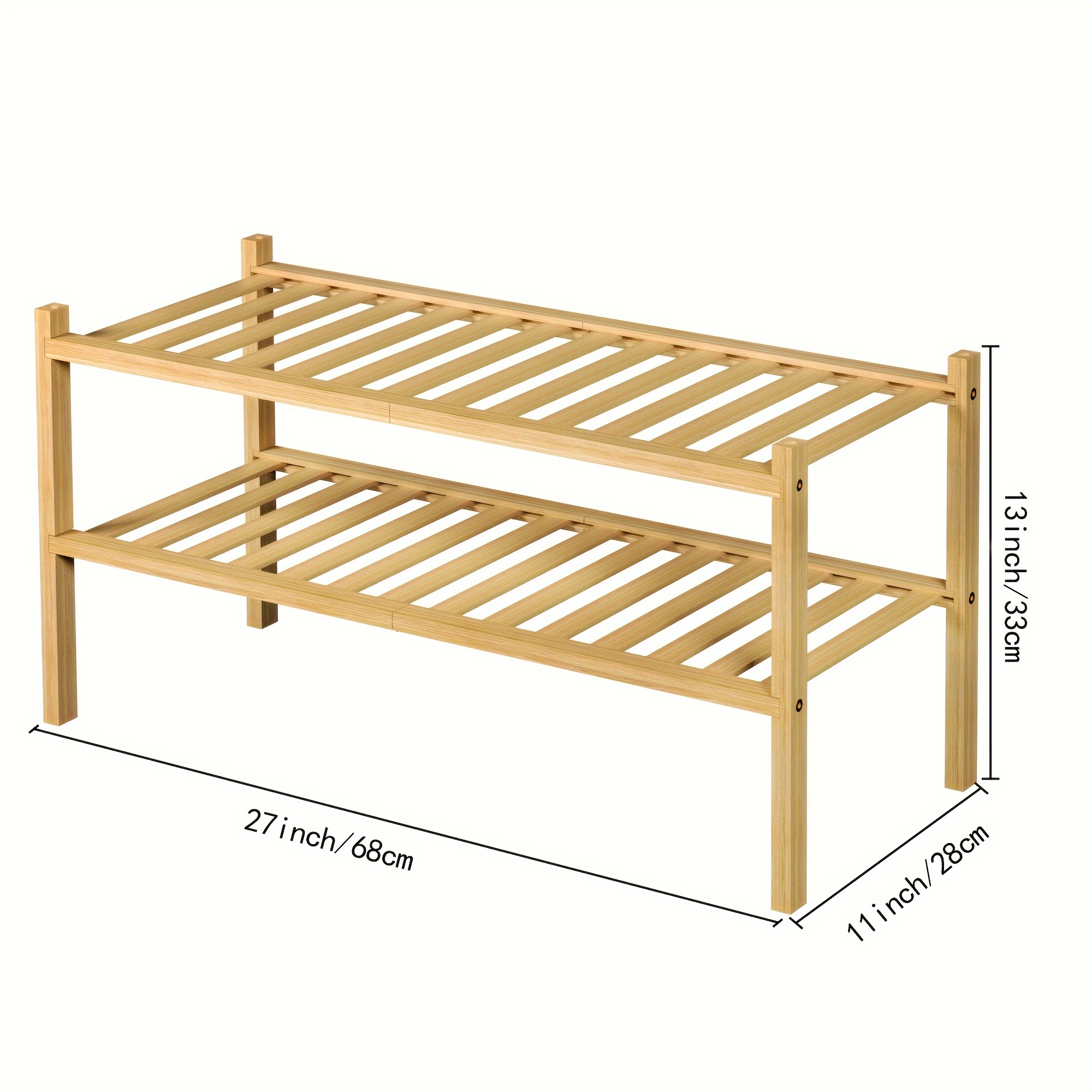 a shoe storage solution featuring a 1 tier folding rack a 2 tier bamboo box a dust resistant stackable rack and   shoe container designed to   in   bedrooms homes and dorms