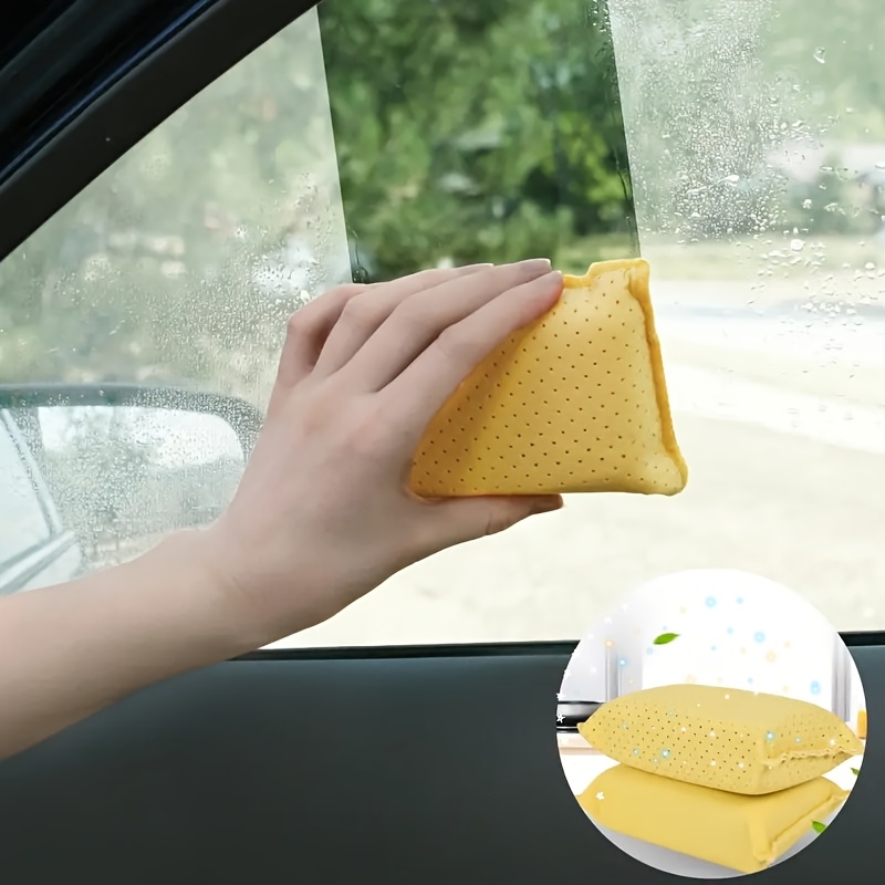 

Car Sponge , Glass Defogging Dirt Cleaning Tool-car Cleaning Sponge , Without Battery