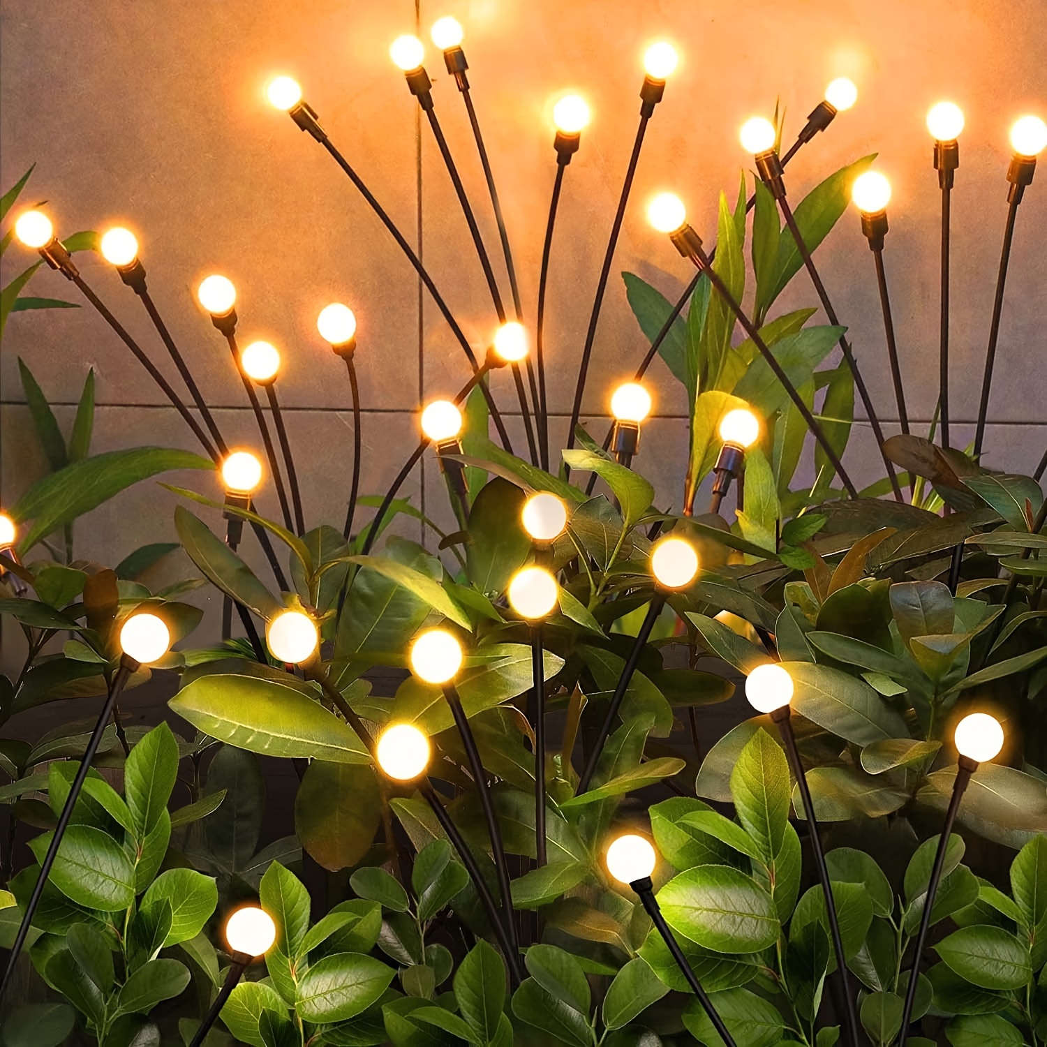 

Solar Firefly Lights, Starburst Swaying Lights, Outdoor Garden Decorations For Yard Patio Pathway Lawn, Gardening Gifts For Women Mother's Day