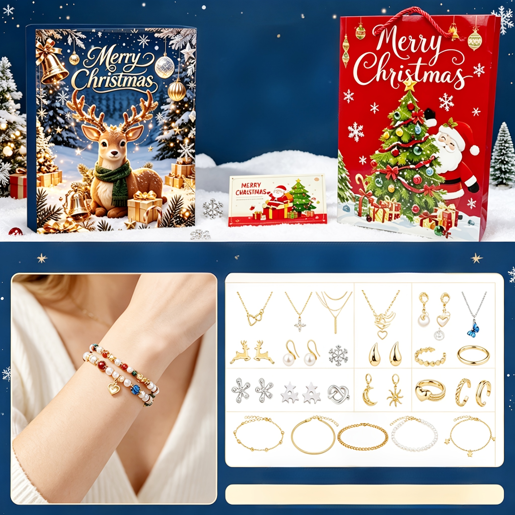 2026 Christmas Countdown Calendar, 24-Day Holiday Gift