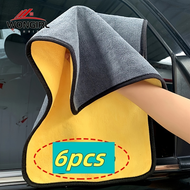 

Wongirl 6pcs Car Towel Set - , -free & For , - For Auto Shops, , Restaurants