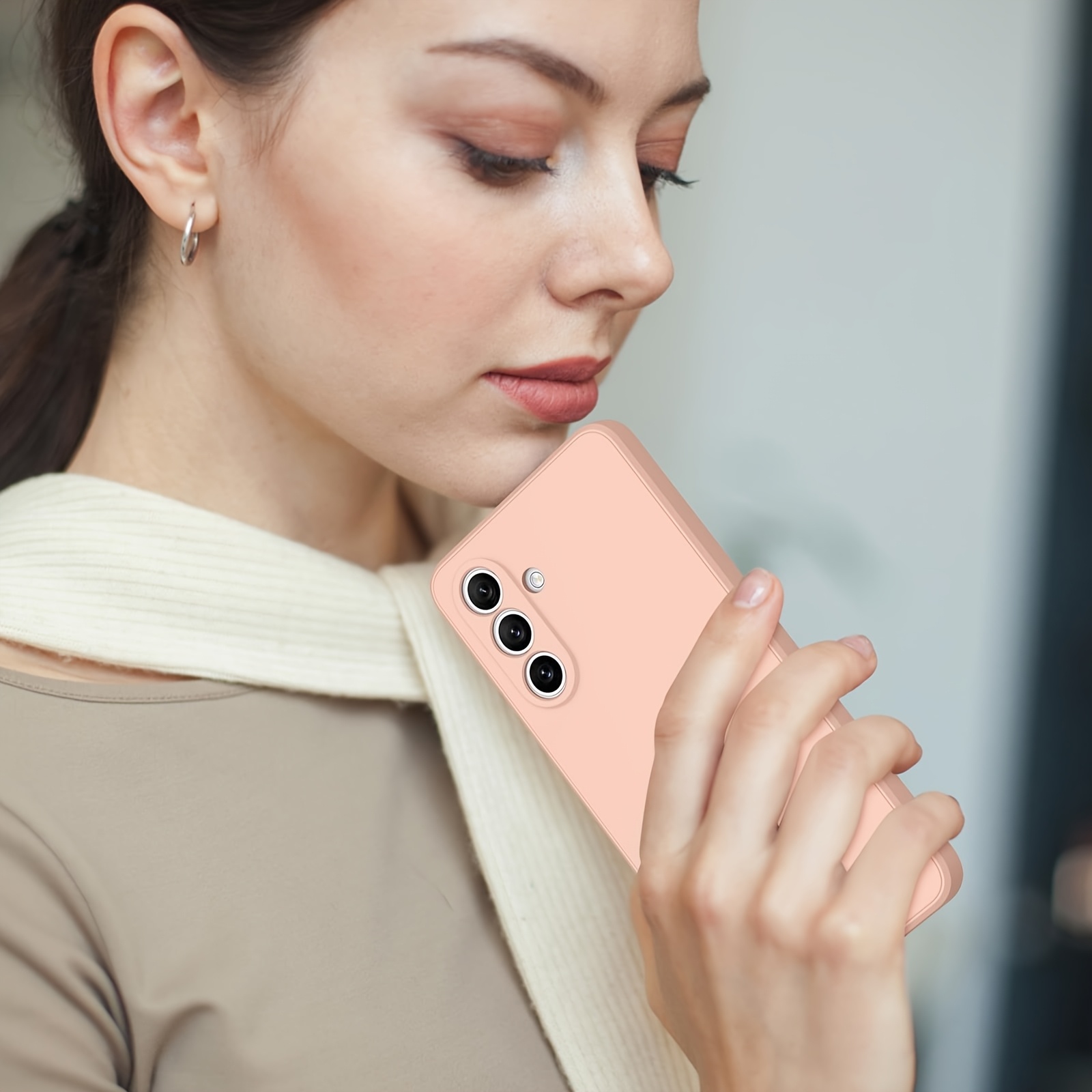 Husă Telefon - Husă Moale Anti-Șoc TPU Potrivită pentru Samsung Galaxy A14, A13, A15, A16, A24, A34, A35, A53, A54, A55, A73 A26 A17 A07 A06, S20FE, S26 S25, S24, S23, S22