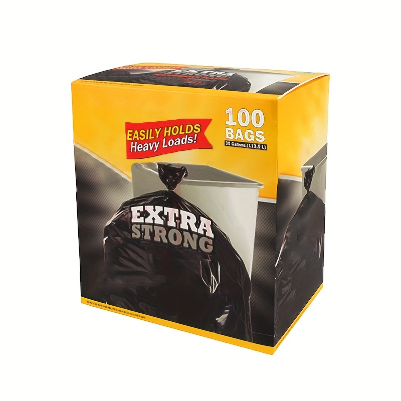 

30 Gallon 100ct Disposable Garbage Bag