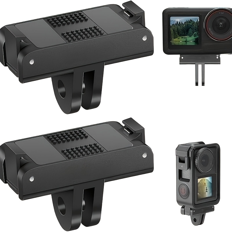 TEMU 1 pièce Adaptateur à rapide magnétique pour 360/ Pro/4/3, Extension de support d'adaptateur magnétique, Trépied pour selfie et vlogging pour