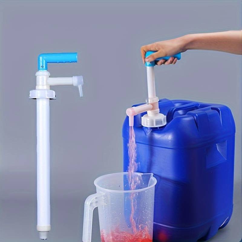 Manual Hand Pump For Oil Transfer - Fits 5 Gallon Pails, Aluminum Alloy, 20mm Outlet