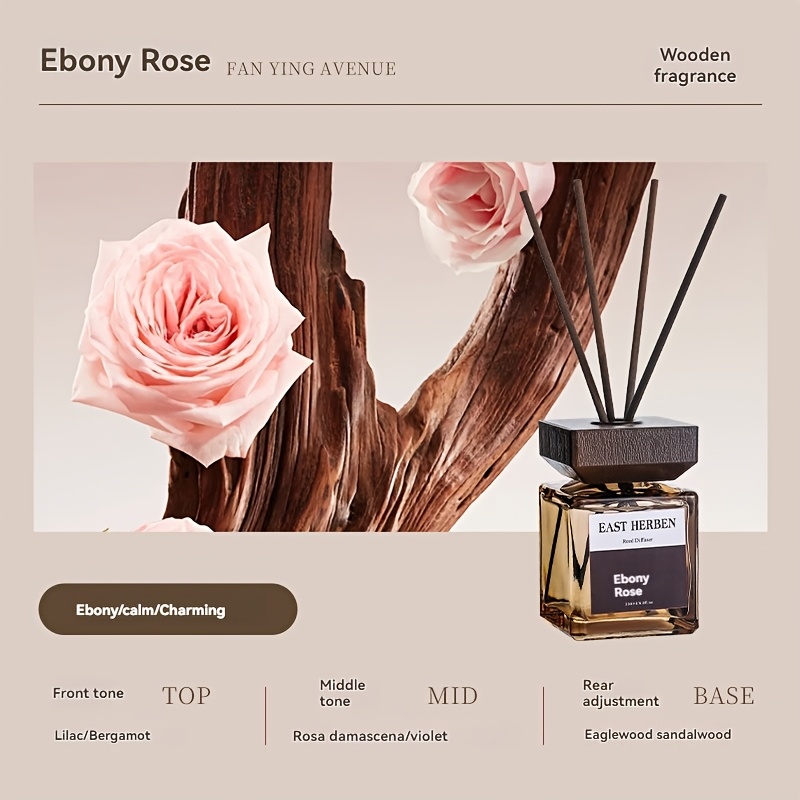 1pc 500ml Creative New Large Capacity For Home Indoor Luxury, Durable Wooden Cover Fragrance, Suitable For Living Room, Bedroom, Toilet Deodorization, . Holiday Souvenirs
