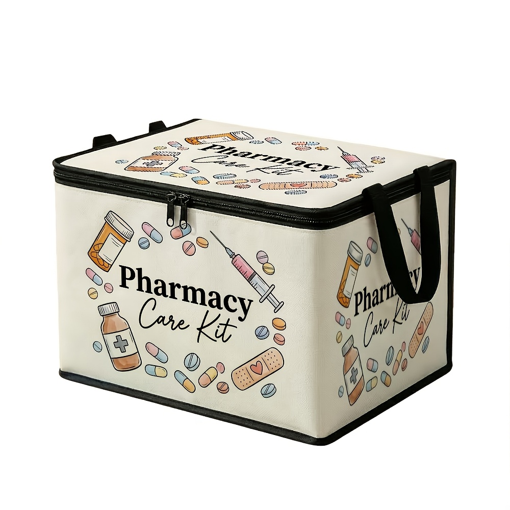 item picture 1pc covered storage organizer box vintage     for medication care capsule style bedding pillow and storage box foldable clothing storage bag durable fabric organizer with   zipper design suitable for storing  
