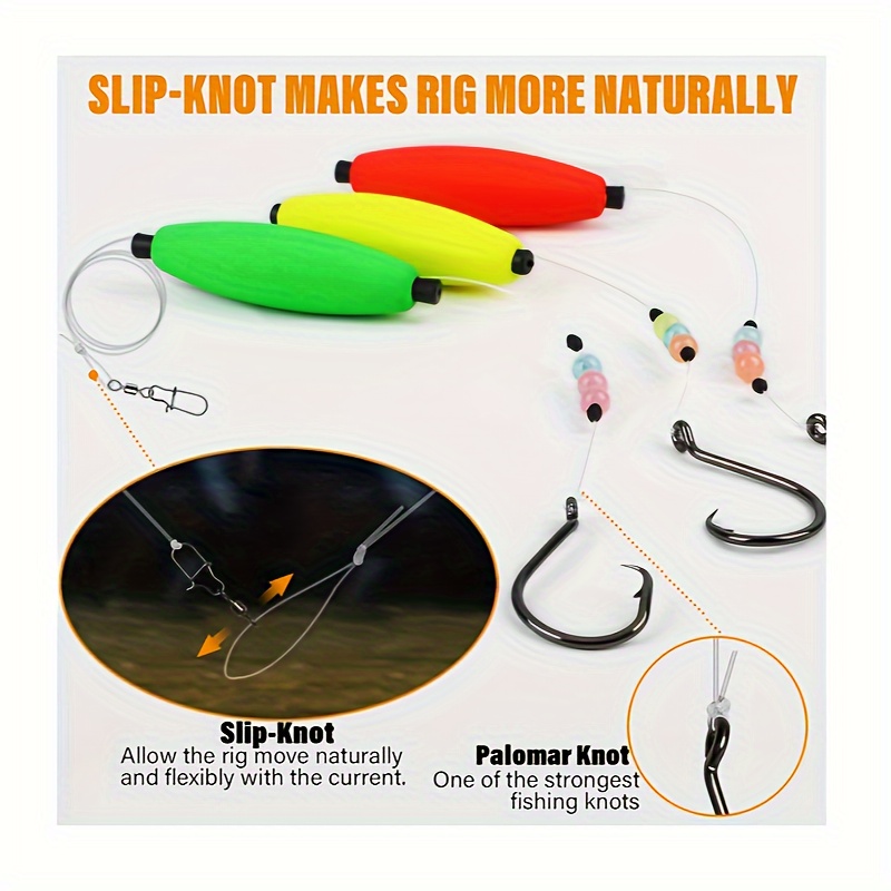 8/0 Hook Catfish Float Rigs Catfish Lure Rattling Santee Rig - Temu