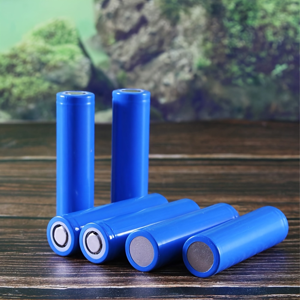Temu – TEMU Trastki 18650 Rechargeable Battery High Capacity 3500mah 3.7v Lithium-ion/cr Icr Compatible Flat Top With 4.2v Output For Flashlights,, Drones,