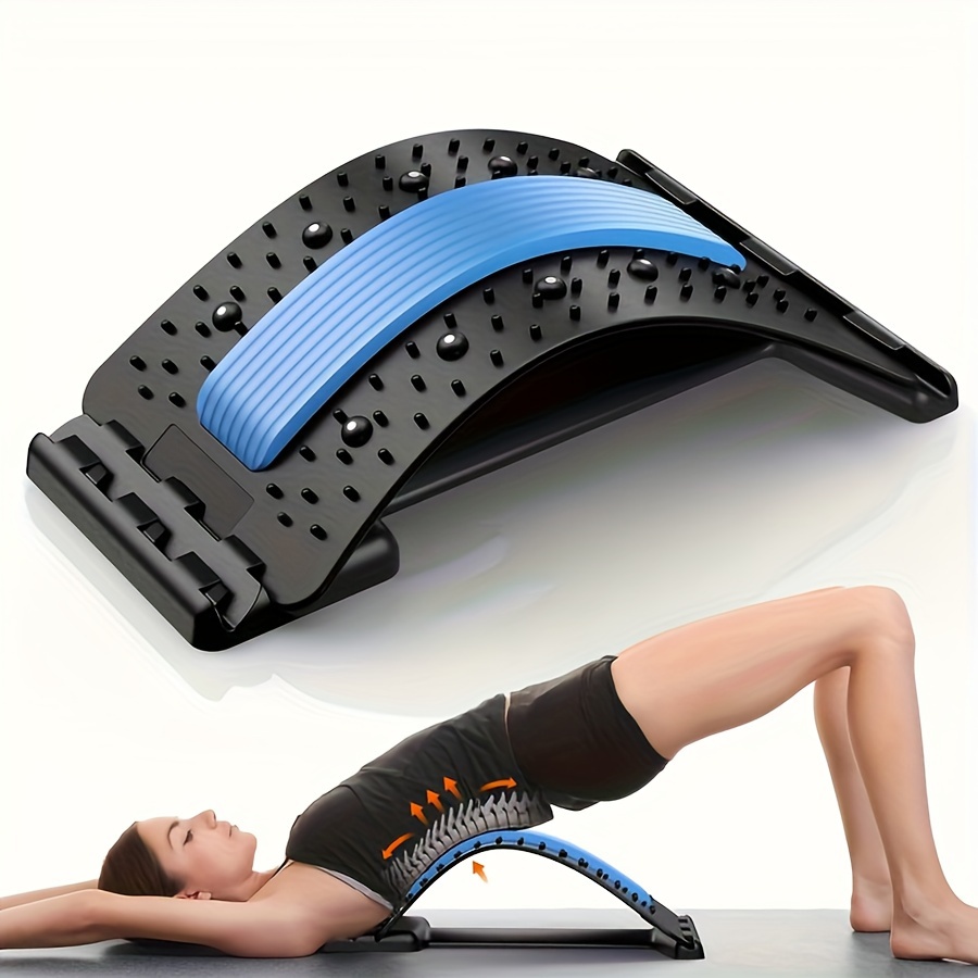 Roda de rolo de yoga antiderrapante tpe, para alívio da dor nas costas,  melhorar as curvas, treinamento de flexibilidade