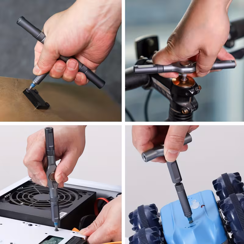 25 in 1 compact t handle ratchet kit gifts for men stocking stuffers for him dad stuffers Product details 3