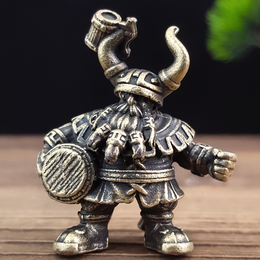 E-shop Ein Kuhkrieger-Räucherstäbchenhalter, ein kleines Metallornament für Wohnkultur und Zubehör - eine perfekte Kombination aus Wohnraumdekoration
