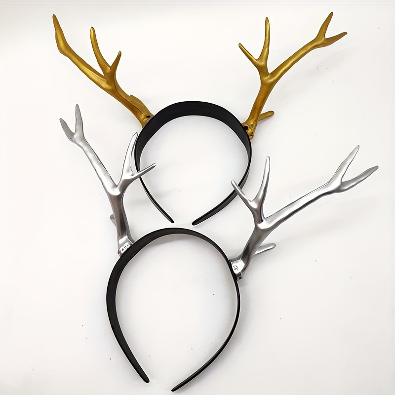 Hanging Hook Vintage Deer Head Antlers Wall Plastic Hooks - Temu