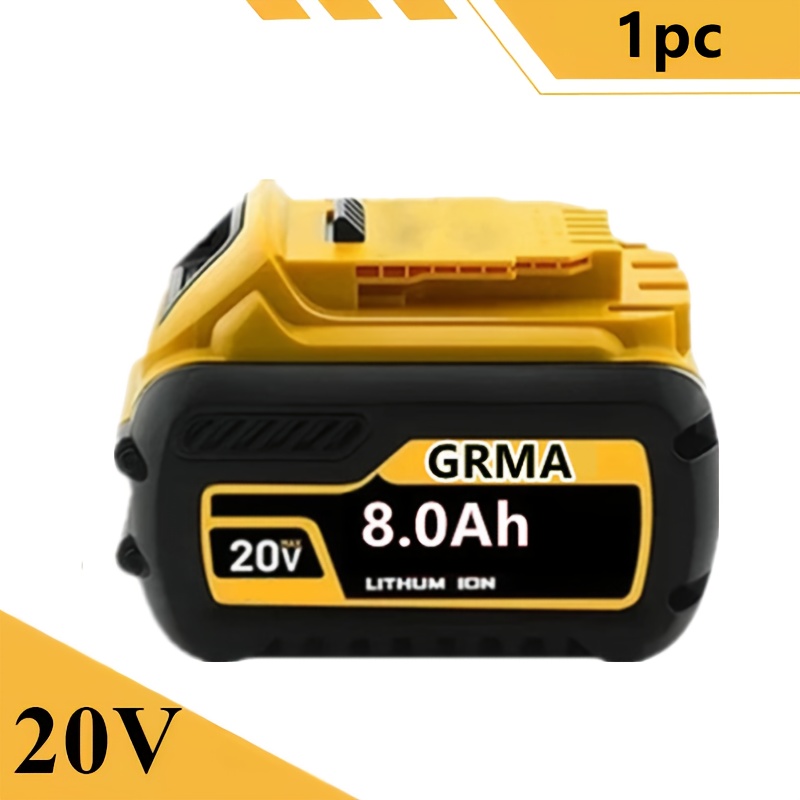 TEMU Batteries de Remplacement Lithium-ion, Batteries Portables pour Camping-car, pour Outils Fil, Batteries de Remplacement Fil pour Camping-car -